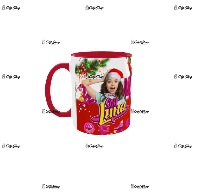 Soy luna craciun fericit, cana ceramica, 330ml, model cgs1765